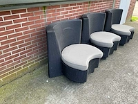 Borek fauteuils (3x) - afbeelding 3 van  7