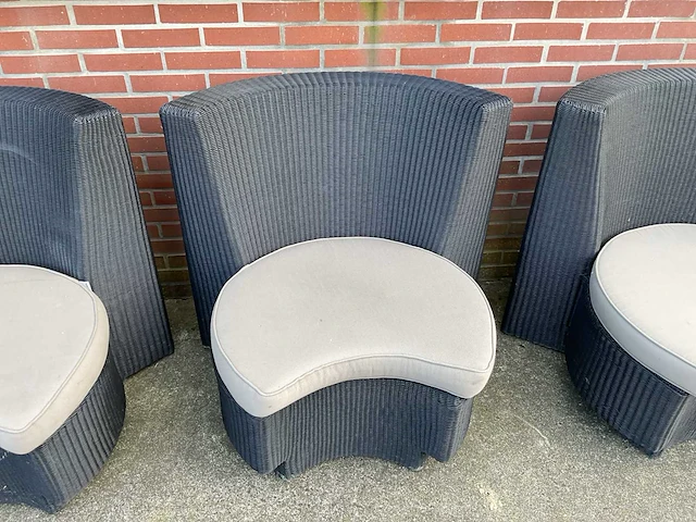 Borek fauteuils (3x) - afbeelding 5 van  7