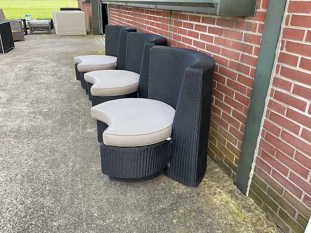 Borek fauteuils (3x) - afbeelding 7 van  7
