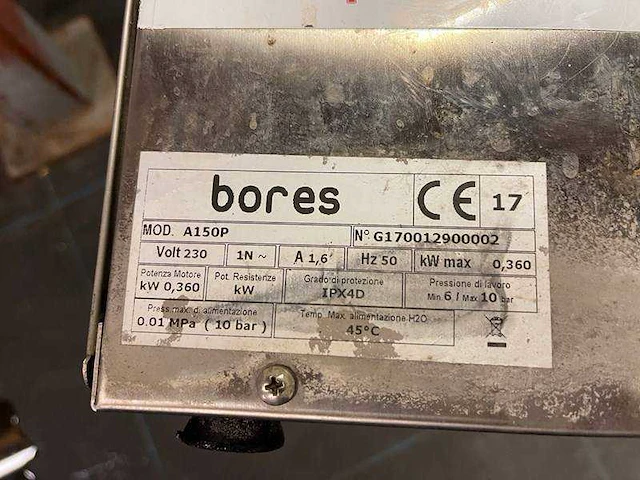 Bores - a150p - osmose apparaat - afbeelding 3 van  3