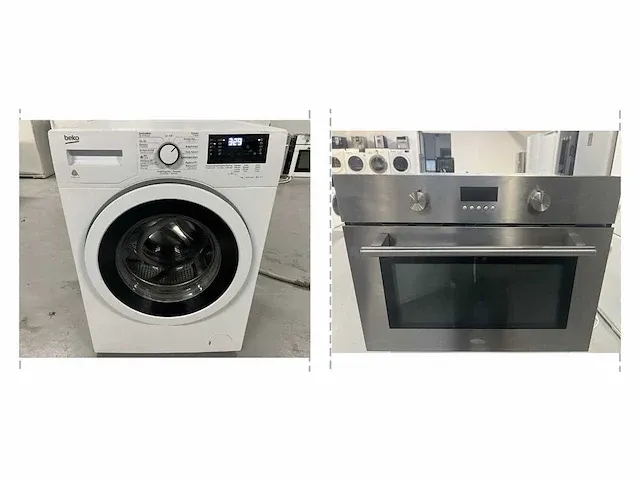 Boretti - beko wasmachine + boretti inbouw oven - afbeelding 1 van  14