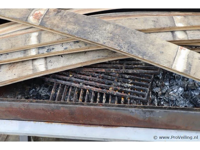 Boretti bbq - 88x42x105cm - afbeelding 5 van  5