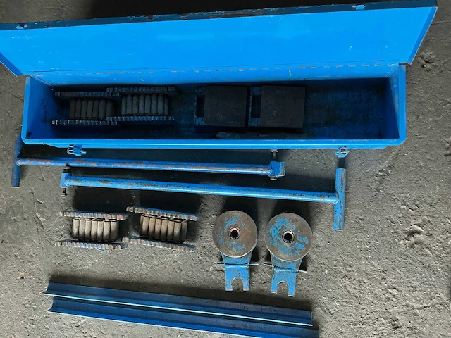 Borkey machine transportrollen - afbeelding 2 van  3