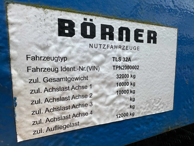 Börner tls 32 a semi dieplader - afbeelding 13 van  25
