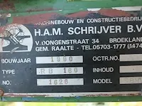 Borstel, hefgedragen schrijver bv, rb160, bouwjaar 1990 - afbeelding 12 van  13