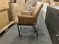 Bortello verrijdbare eetkamerstoel (64x) - afbeelding 4 van  5