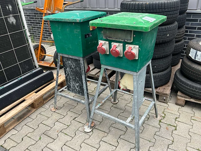 Bos bouwaansluitkast (2x) - afbeelding 1 van  5