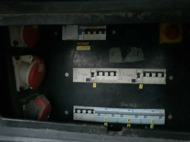 Bos electro bouwstroomkast - afbeelding 3 van  7