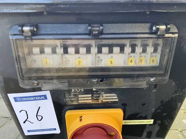 Bos elektro midi hoog bouwaansluitkast - afbeelding 6 van  7