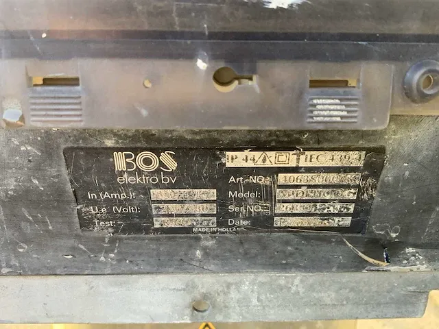 Bos elektro midi hoog stroomverdeelkast - afbeelding 6 van  6