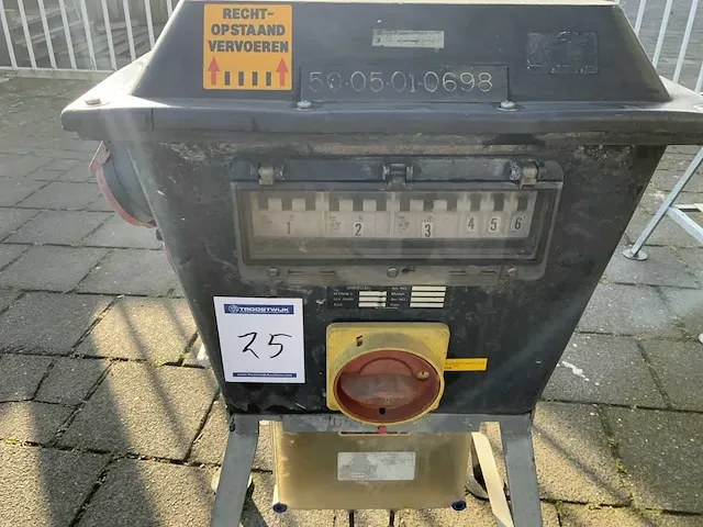 Bos elektro midi hoog stroomverdeelkast - afbeelding 5 van  6