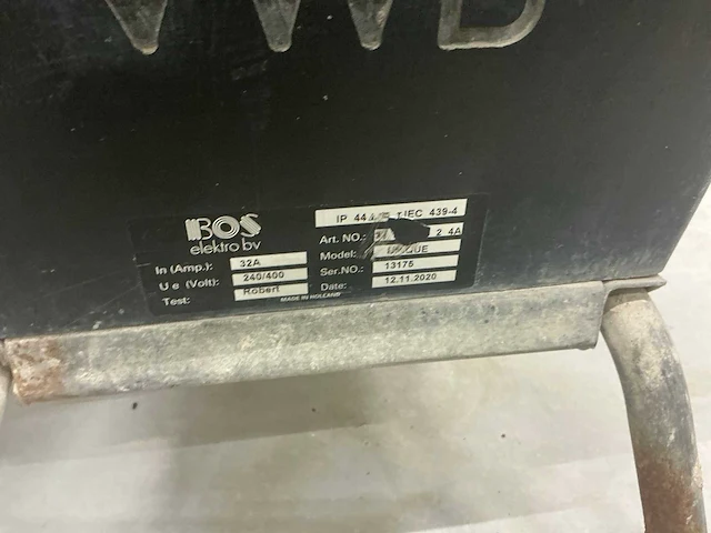 Bos midi hoog stroom verdeelkast (4x) - afbeelding 7 van  7