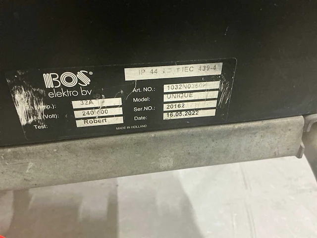 Bos midi hoog stroom verdeelkast (5x) - afbeelding 10 van  10