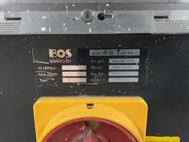 Bos midi hoog stroom verdeelkast (6x) - afbeelding 8 van  8