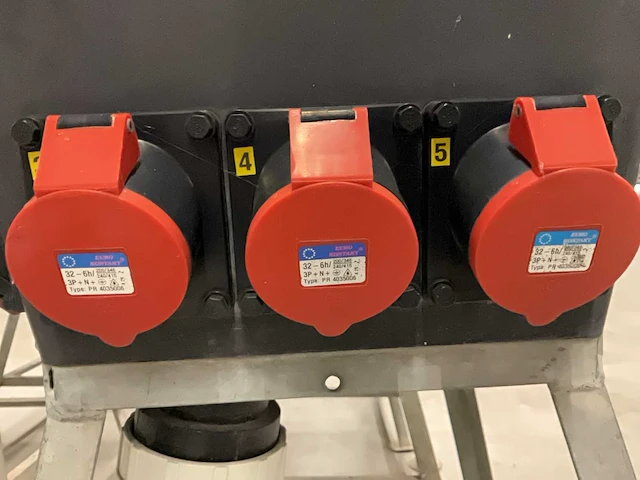 Bos midi hoog stroom verdeelkast (6x) - afbeelding 7 van  8