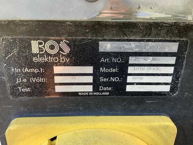 Bos midi hoog stroomverdeelkast - afbeelding 5 van  5