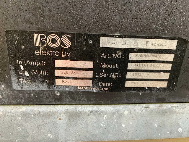 Bos stroomverdeelkast - afbeelding 3 van  3