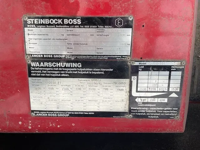 Bos vorkheftruck - afbeelding 3 van  11