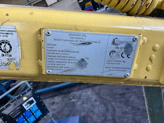Boscaro mbra-20 pallethaak - afbeelding 5 van  5