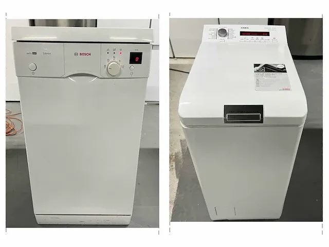 Bosch - bosch vaatwasser + aeg lavamat wasmachine - afbeelding 1 van  18