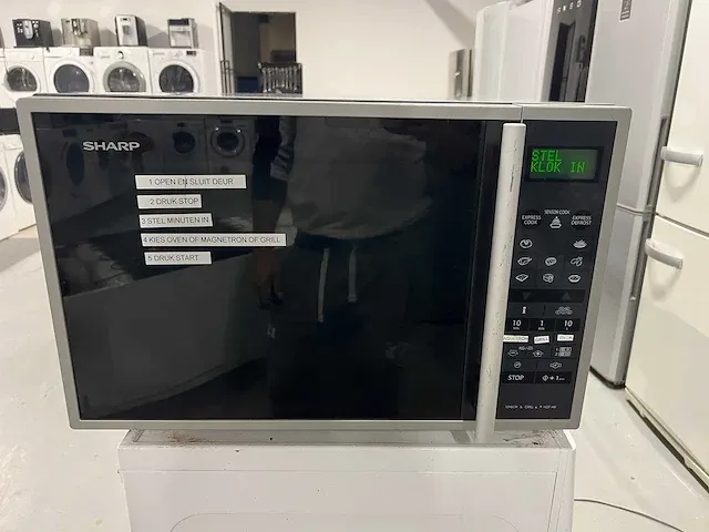 Bosch - bosch wasmachine + sharp combimagnetron - afbeelding 15 van  15