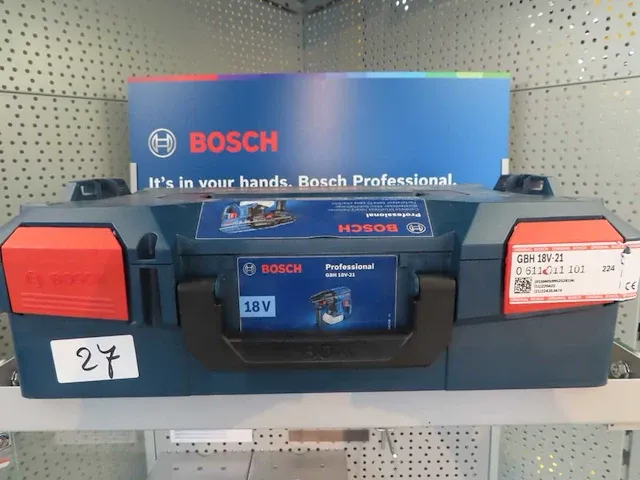 Bosch - gbh 18v-21 - boorhamer - afbeelding 1 van  1