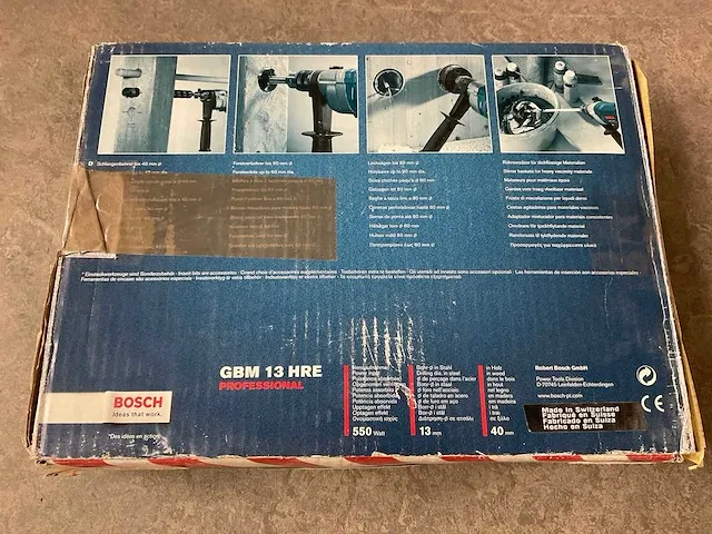 Bosch - gbm 13 hre - boormachine - afbeelding 7 van  9