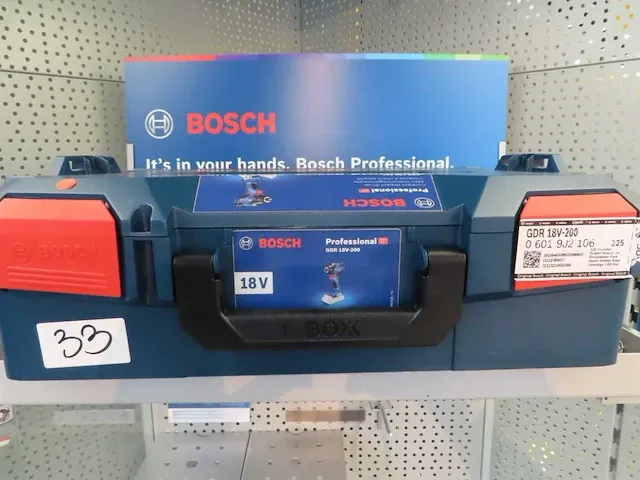 Bosch - gdr 18v-200 - slagmoersleutel - afbeelding 1 van  1