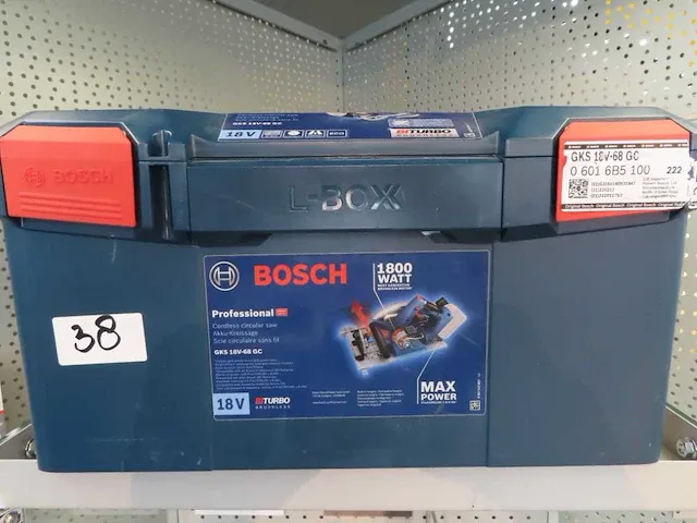 Bosch - gks 18v-68 gc - cirkelzaagmachine - afbeelding 1 van  1