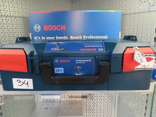 Bosch - gsb 18v-110 c - boormachine - afbeelding 1 van  1