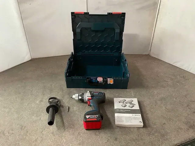 Bosch - gsr 14,4 ve-2-li - accuschroefboormachine - afbeelding 1 van  7