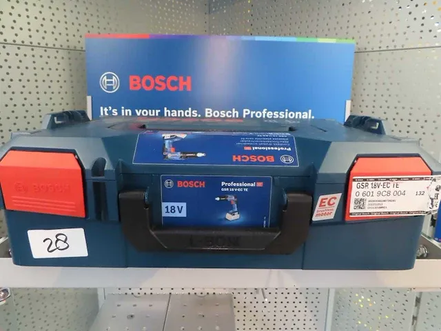 Bosch - gsr 18 v-ec te - schroefboormachine - afbeelding 1 van  1