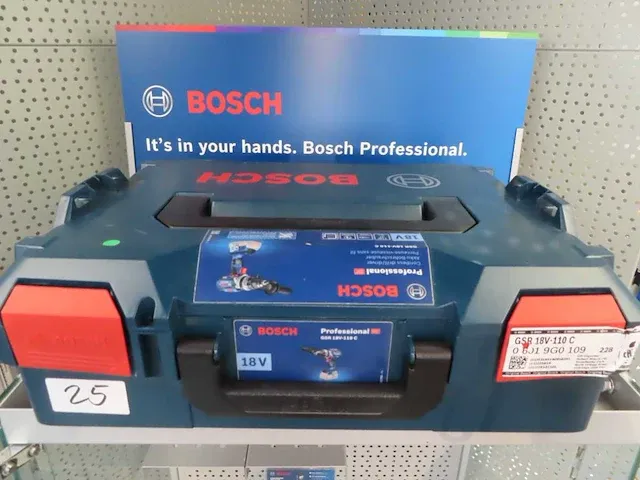 Bosch - gsr 18v-110 c - boormachine - afbeelding 1 van  1