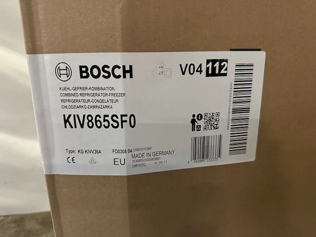 Bosch - kiv865sf0 - inbouwkoel/vries combinatie - inbouwmaat:177,5x54x55cm (3x) - afbeelding 3 van  8