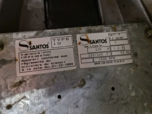Bosch - santos - sapcentrifuge (2x) - afbeelding 2 van  3