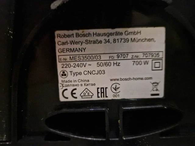 Bosch - santos - sapcentrifuge (2x) - afbeelding 3 van  3