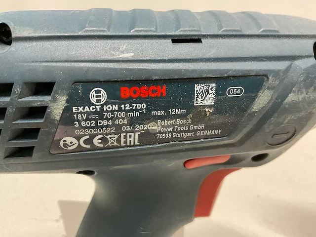 Bosch - schroef en boormachine (12v) - afbeelding 6 van  7