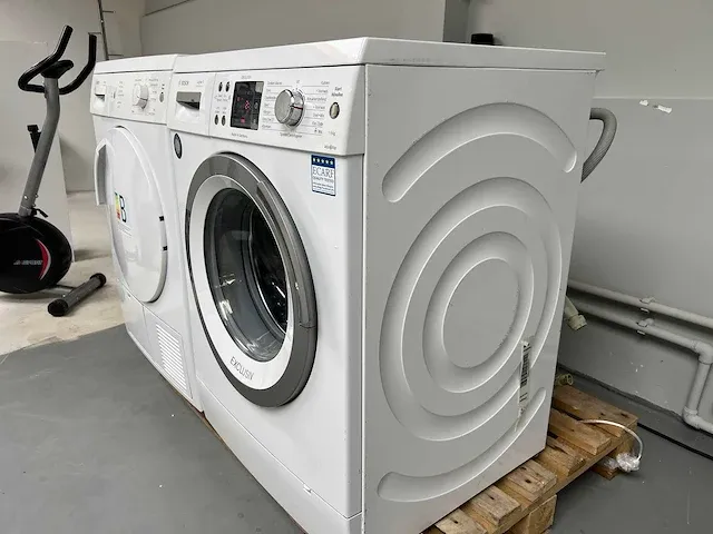 Bosch - wasmachine + bosch droger - afbeelding 4 van  12