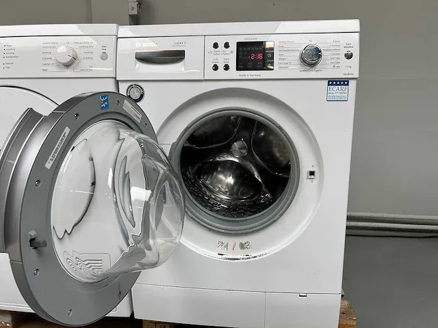 Bosch - wasmachine + bosch droger - afbeelding 9 van  12