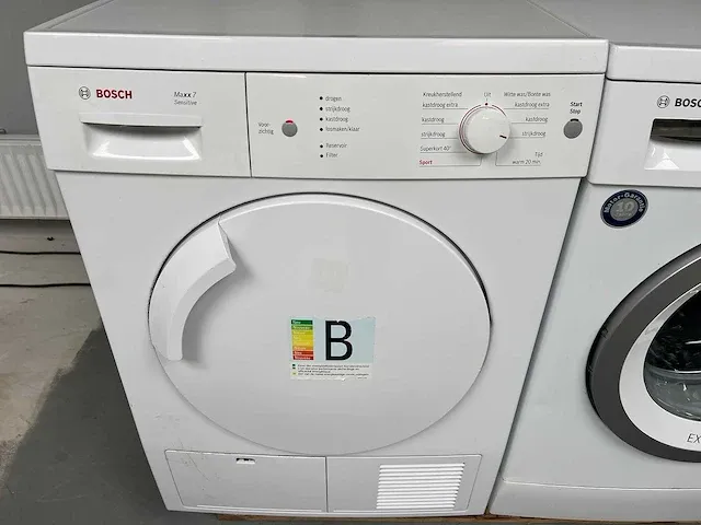 Bosch - wasmachine + bosch droger - afbeelding 10 van  12