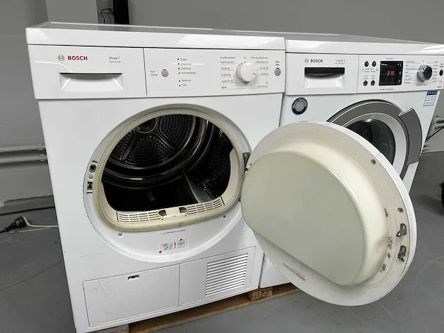 Bosch - wasmachine + bosch droger - afbeelding 11 van  12