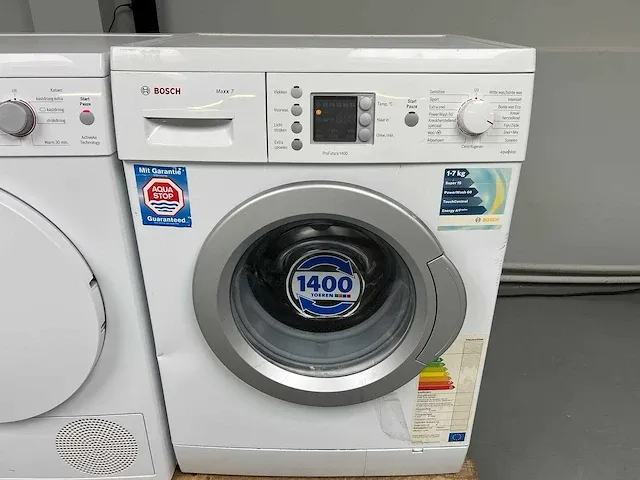 Bosch - wasmachine + bosch droger - afbeelding 7 van  10