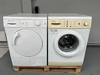 Bosch - wasmachine + bosch droger - afbeelding 1 van  8