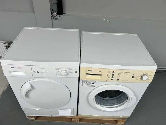 Bosch - wasmachine + bosch droger - afbeelding 7 van  8