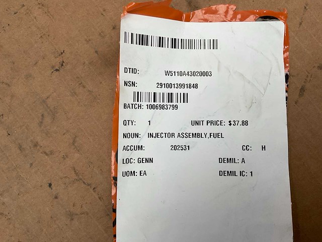 Bosch 0432217276 brandstof injector - afbeelding 3 van  3