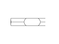 Bosch aardelektrodenhouder 28-mm-zeskantopname 300 mm - afbeelding 2 van  3