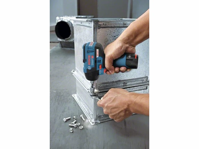 Bosch accu-slagmoersleutel gds 12v-115 met 2 x 3,0 ah li-ion accu l-boxx - afbeelding 3 van  4