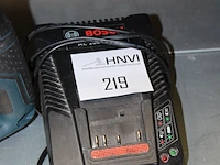Bosch accuboorhamer type gbh 18v-21 met accu en lader - afbeelding 3 van  3