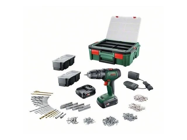 Bosch accuboormachine universaldrill 18 + systembox - afbeelding 1 van  5