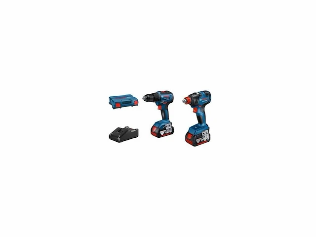 Bosch accuschroefklopboormachine gsb 18v 55 incl. 2x 4,0 ah gba - afbeelding 1 van  5